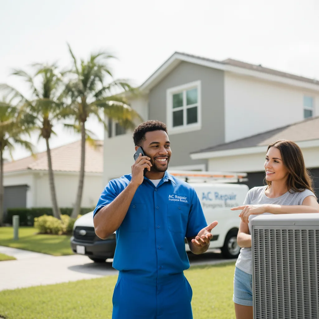 AC Repair Pompano Beach customer support in West University Place